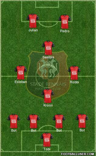 Stade Rennais Football Club Formation 2013