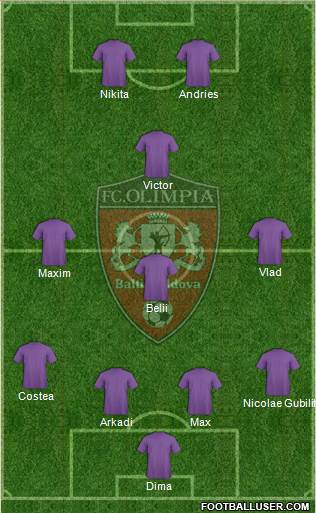 Olimpia Baltî Formation 2013