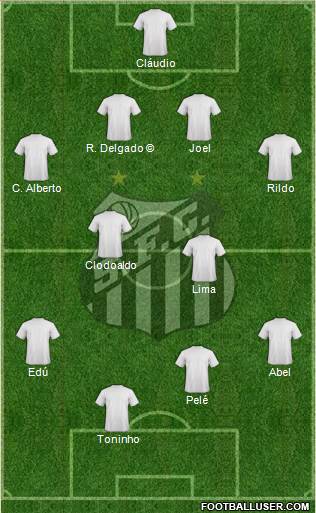Santos FC Formation 2013