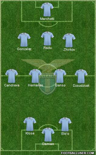 S.S. Lazio Formation 2013