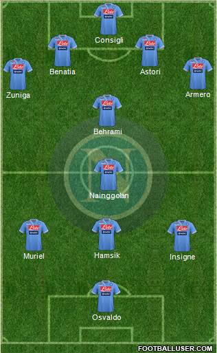 Napoli Formation 2013