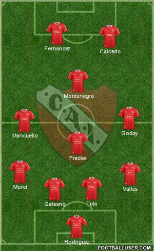 Independiente Formation 2013