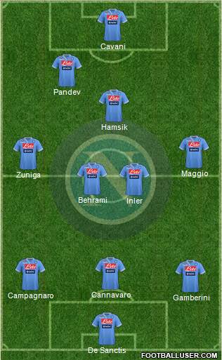 Napoli Formation 2013