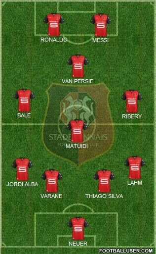 Stade Rennais Football Club Formation 2013