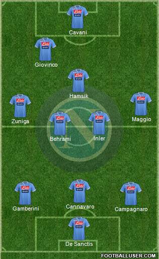Napoli Formation 2013