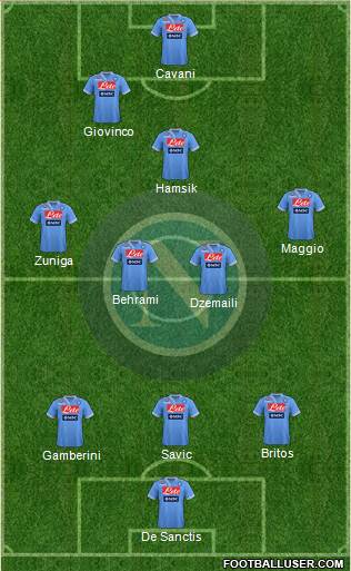 Napoli Formation 2013