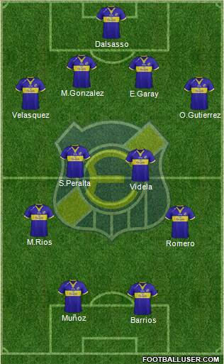 CD Everton de Viña del Mar S.A.D.P. Formation 2013