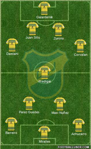 Defensa y Justicia Formation 2013