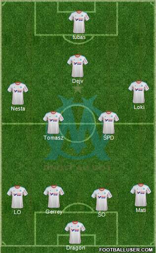 Olympique de Marseille Formation 2013