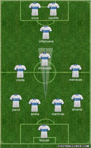 CD Universidad Católica Formation 2013