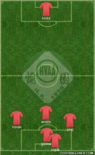 Happy Valley Athletic Association Formation 2013
