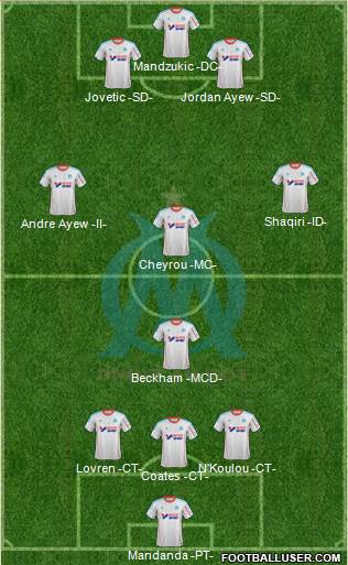 Olympique de Marseille Formation 2013