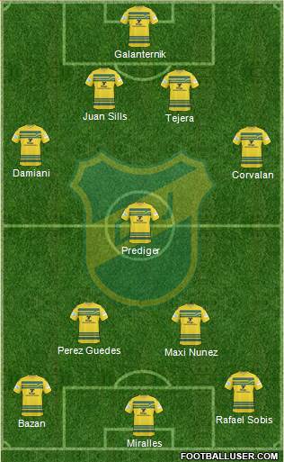 Defensa y Justicia Formation 2013
