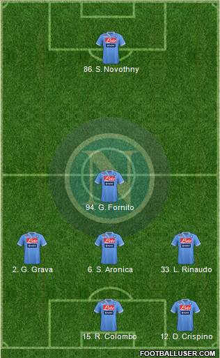 Napoli Formation 2013