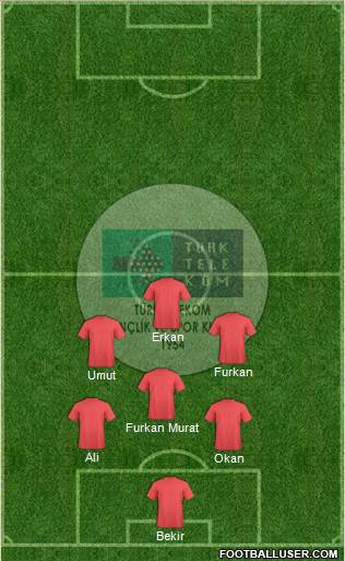 Türk Telekomspor Formation 2013