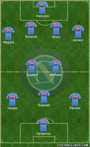 Napoli Formation 2013