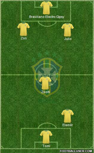 Brazil Formation 2013