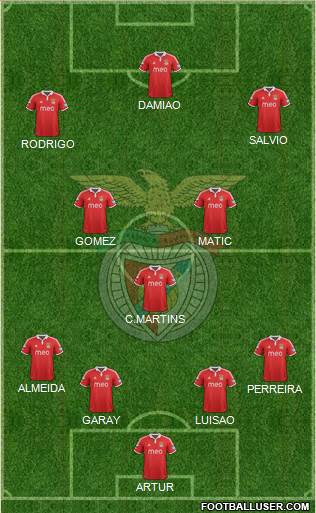 Sport Lisboa e Benfica - SAD Formation 2013