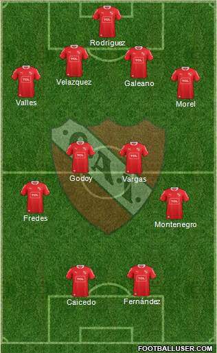 Independiente Formation 2013