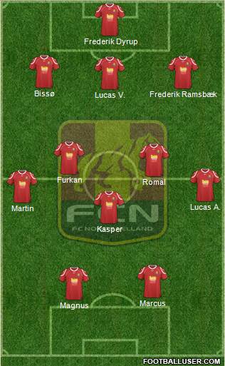 Football Club Nordsjælland Formation 2013