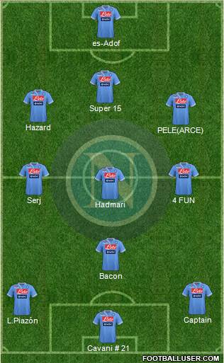 Napoli Formation 2013