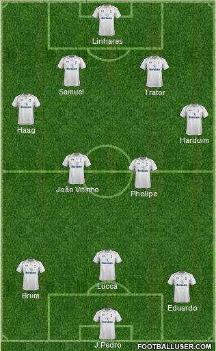 Tottenham Hotspur Formation 2013