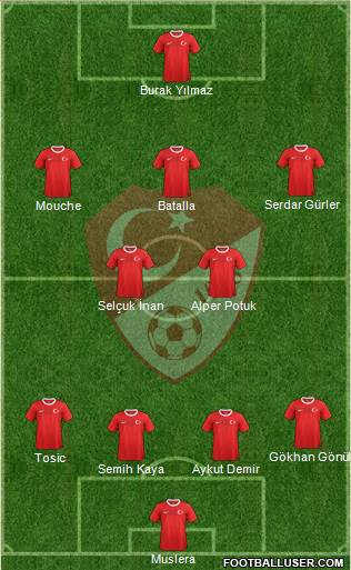 Turkey Formation 2013