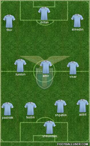 S.S. Lazio Formation 2013