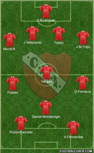 Independiente Formation 2013