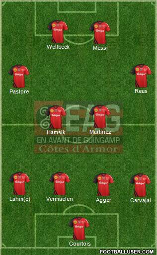 En Avant de Guingamp Formation 2013