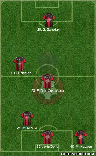 OGC Nice Côte d'Azur Formation 2013
