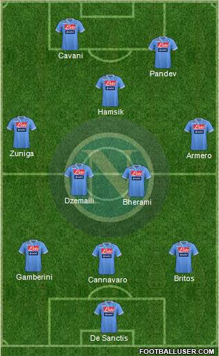 Napoli Formation 2013