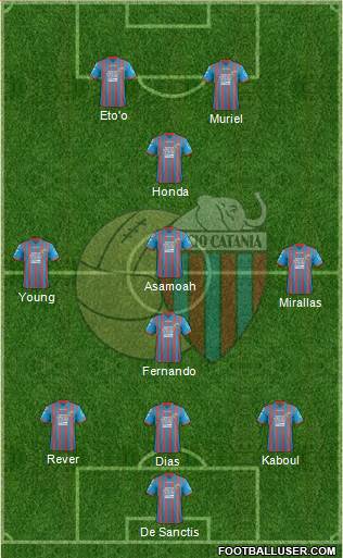 Catania Formation 2013