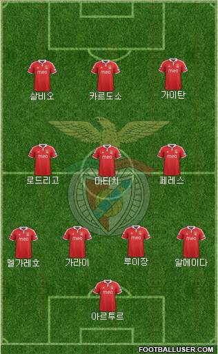 Sport Lisboa e Benfica - SAD Formation 2013