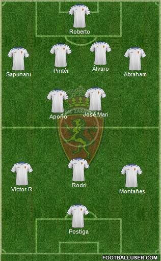 R. Zaragoza S.A.D. Formation 2013