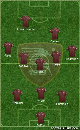 Salernitana Formation 2013