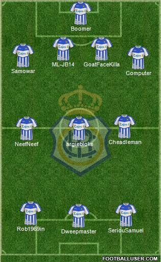 R.C. Recreativo de Huelva S.A.D. Formation 2013