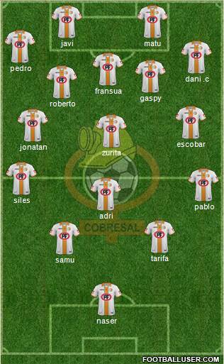 CD Cobresal Formation 2013