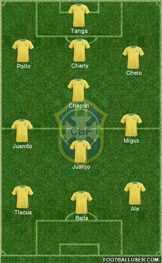 Brazil Formation 2013