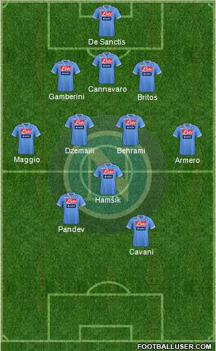 Napoli Formation 2013