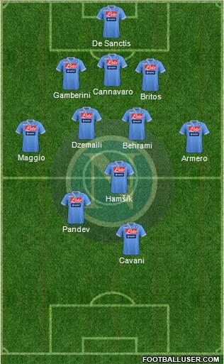 Napoli Formation 2013