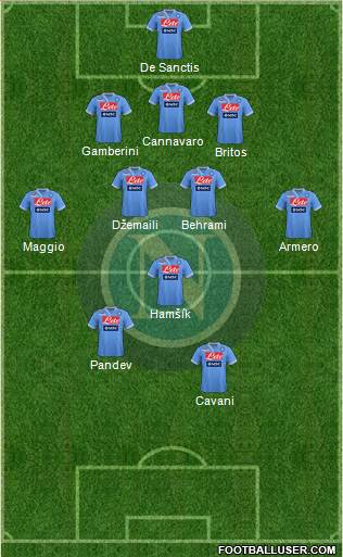 Napoli Formation 2013