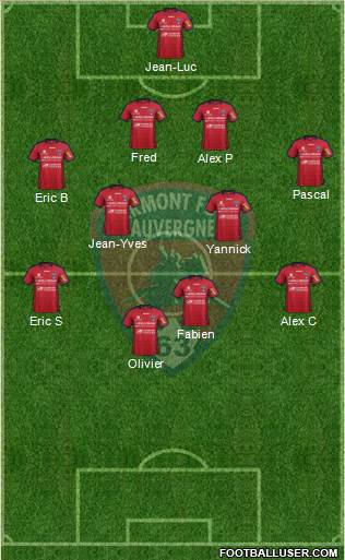 Clermont Foot Auvergne 63 Formation 2013