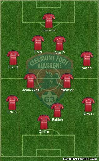Clermont Foot Auvergne 63 Formation 2013