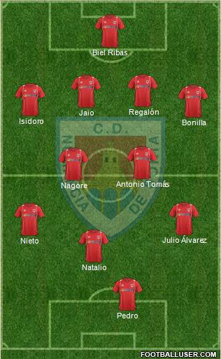 C.D. Numancia S.A.D. Formation 2013