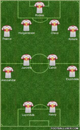 New York Red Bulls Formation 2013