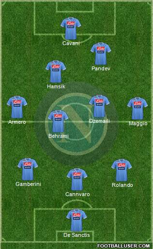 Napoli Formation 2013
