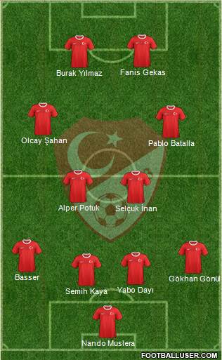 Turkey Formation 2013