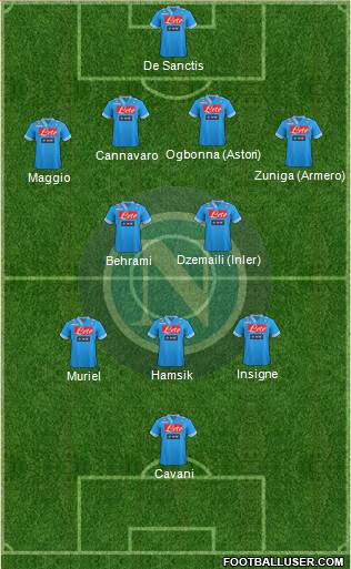 Napoli Formation 2013