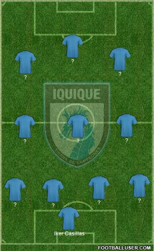 CD Municipal Iquique S.A.D.P. Formation 2013